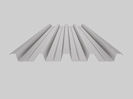 Оцинкованный профнастил Н60-845, 0,55х6000 мм